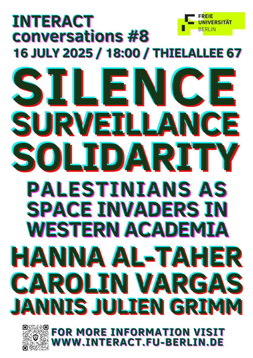Poster - INTERACT conversations -Silence